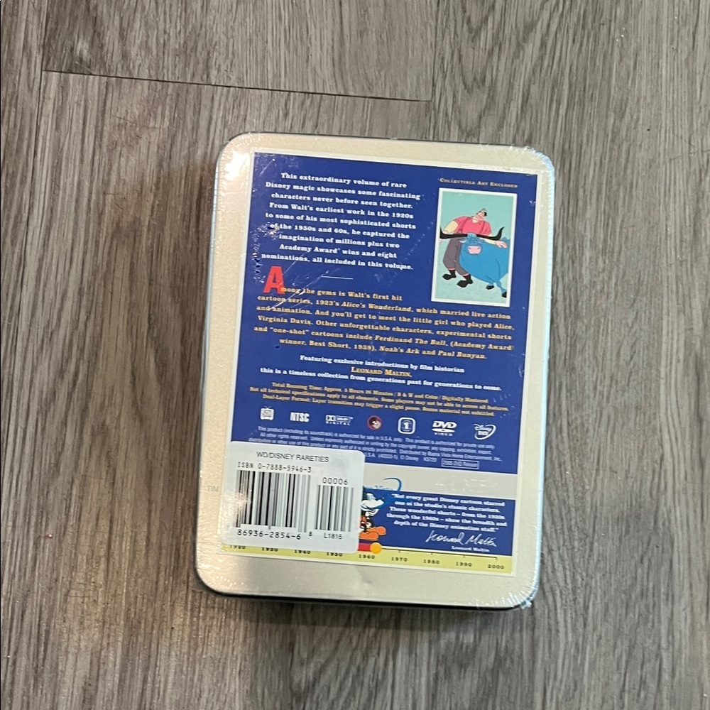 Disney Rarities Silver Tin Box Set sealed! - Picture 2 of 2
